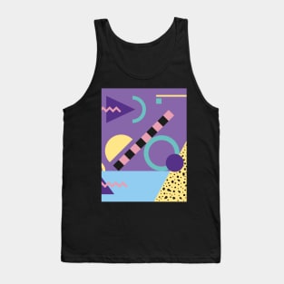 Memphis Pattern 37 / 80s Retro Tank Top